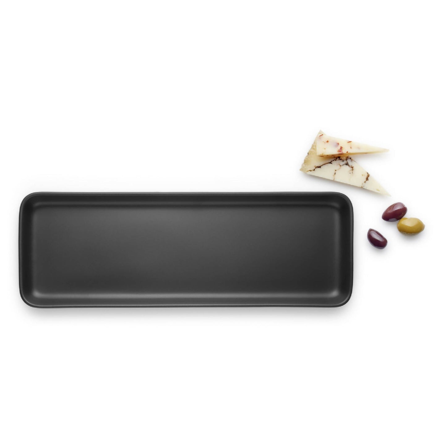 Plato Cocina Nórdica 13x37 cm3#Negro