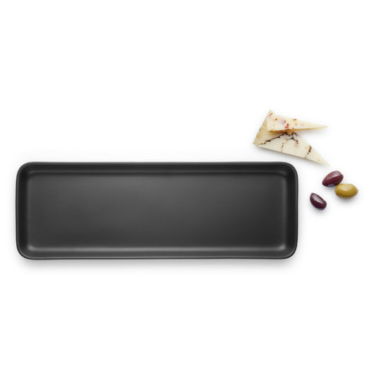Plato Cocina Nórdica 13x37 cm3#Negro