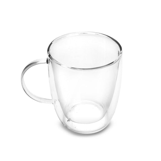 Taza Doble Vidrio con Asa1#Sin color