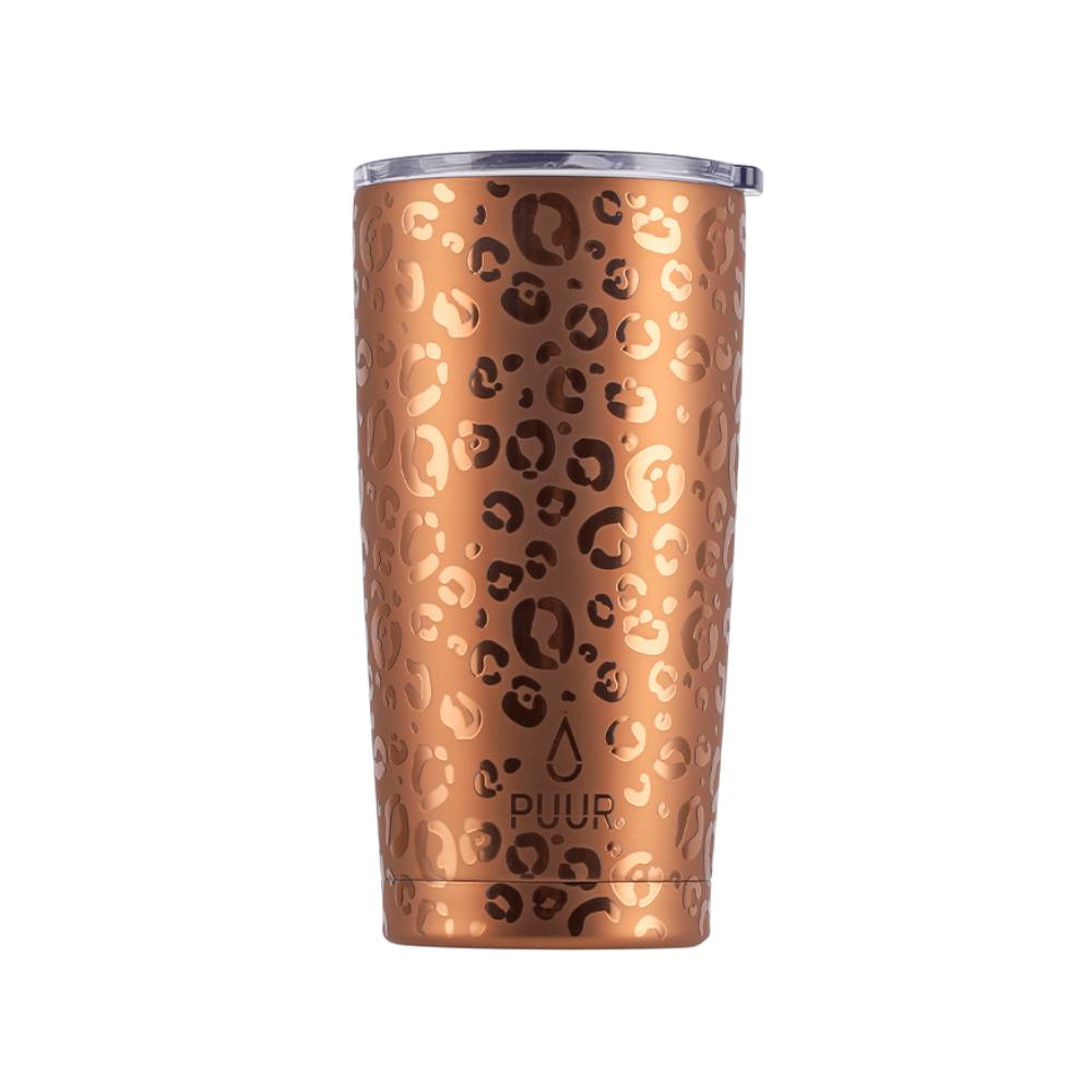 Vaso Térmico Gold Panther 500 ml1#Bronce