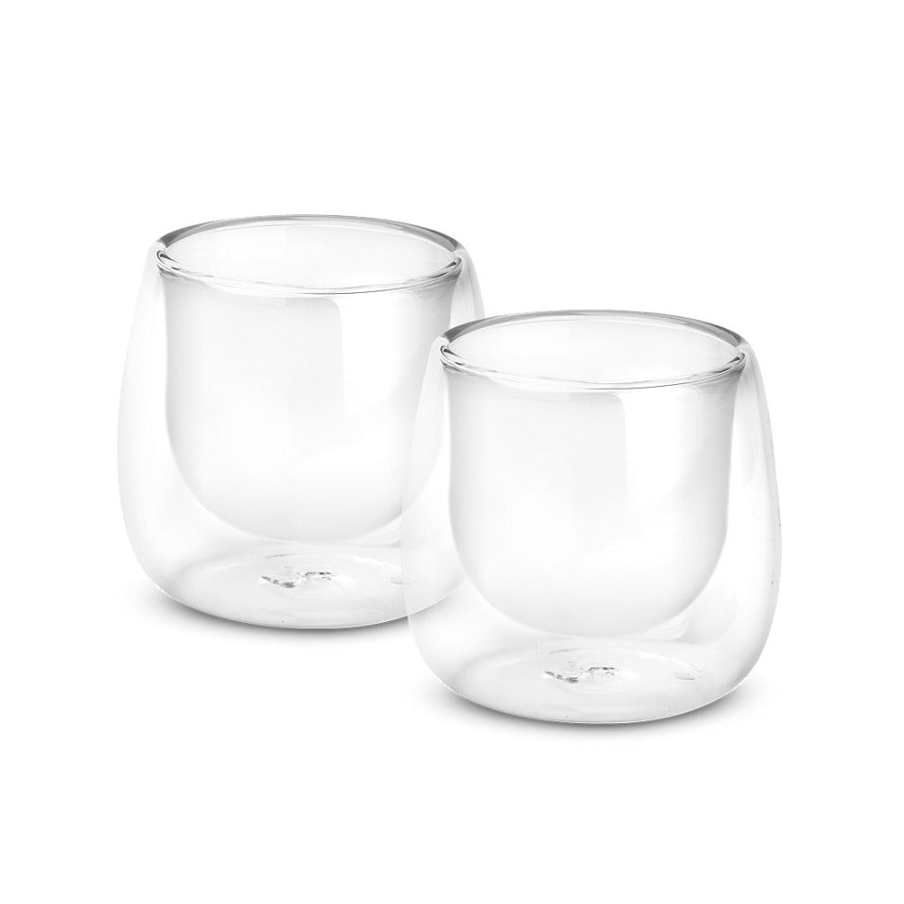 Pack Tazas Doble Vidrio 90 ml1#Sin color