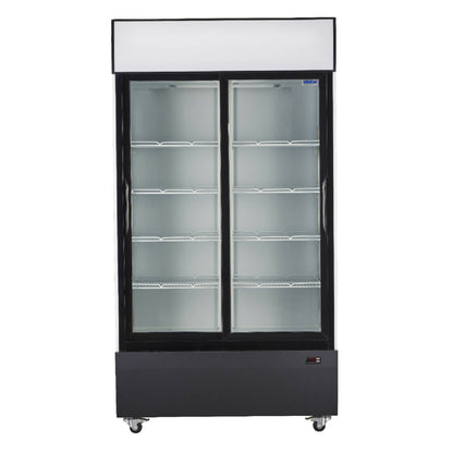 Visi-Cooler 2 Puertas Correderas 1000 Litros VC-1000LS2#Blanco
