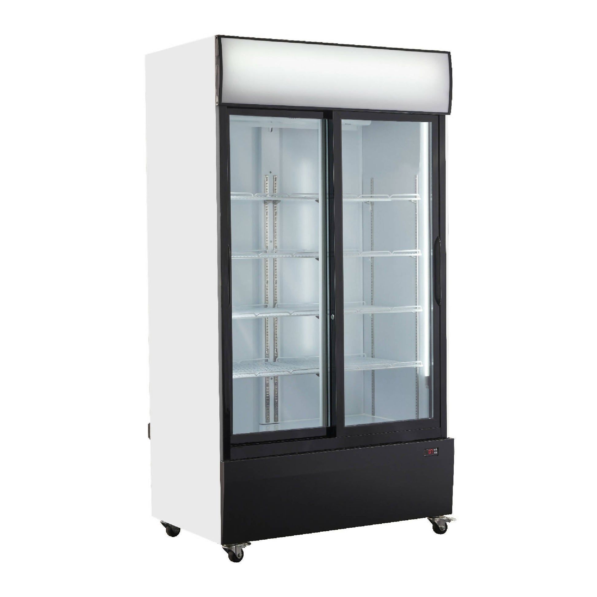 Visi-Cooler 2 Puertas Correderas 1000 Litros VC-1000LS3#Blanco