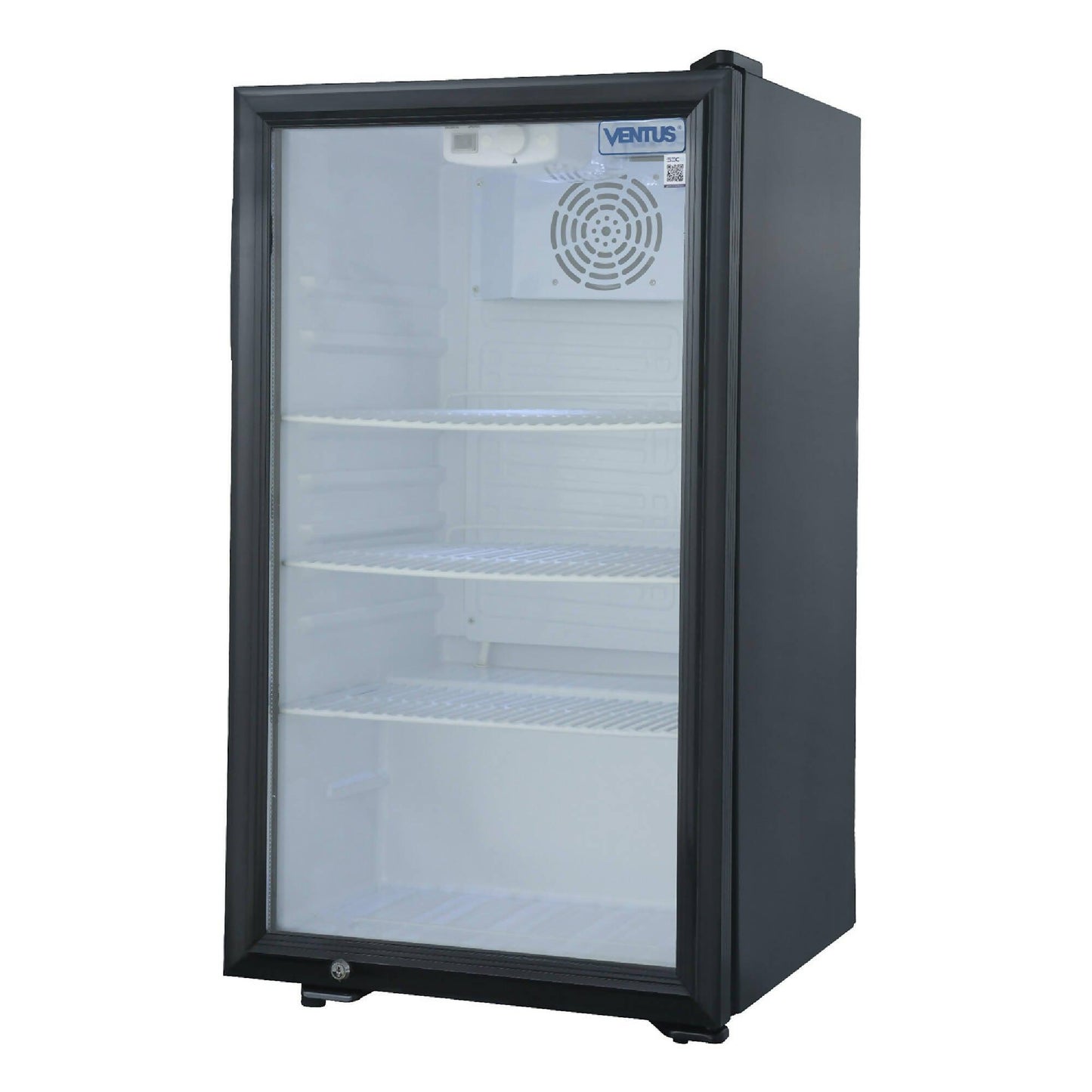 Visi-cooler Sobremesa 1 puerta 100 litros VC-1001#Negro