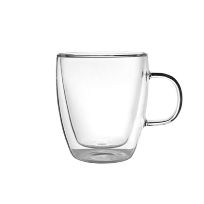Taza de Vidrio Doble Pared 350 ml2#Sin Color