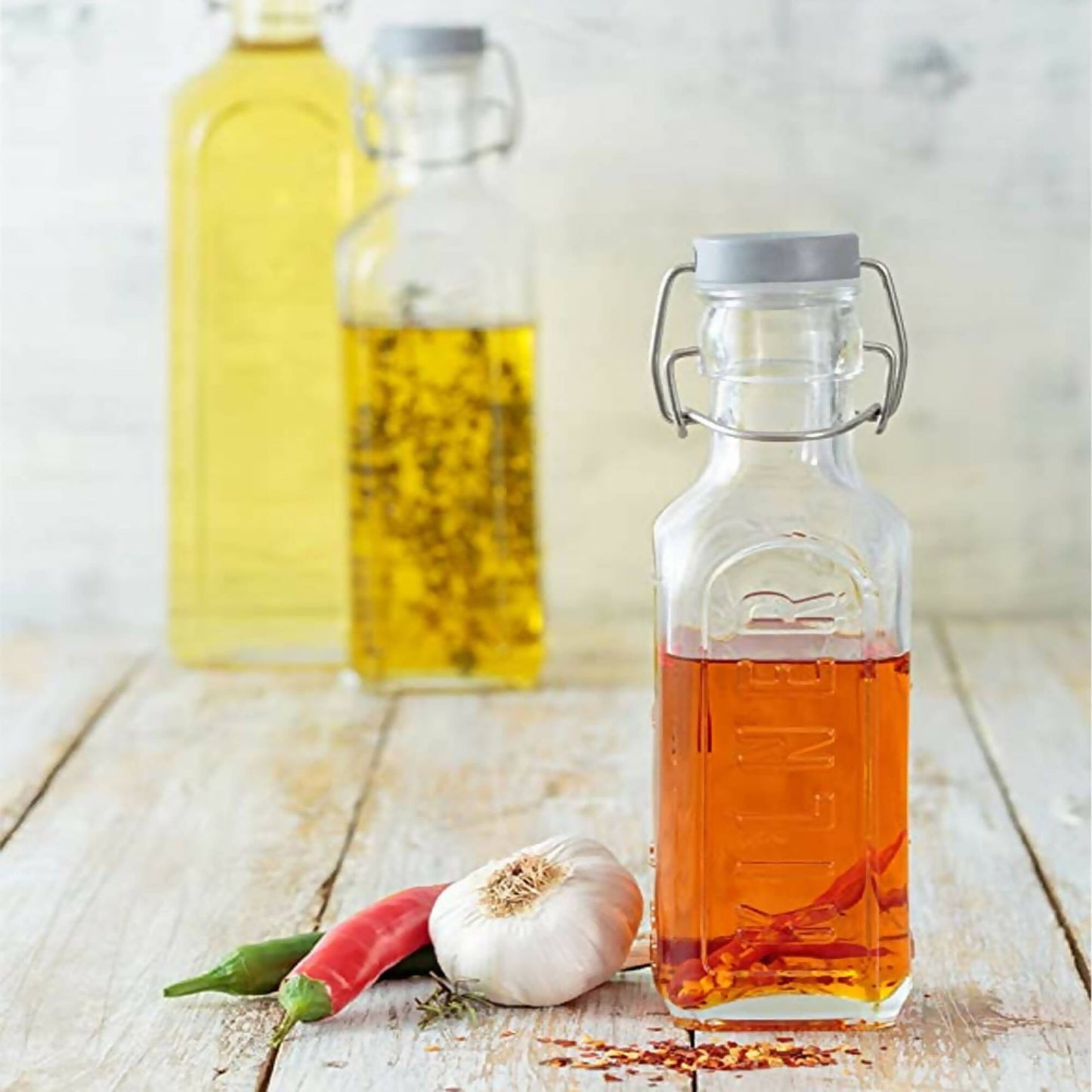 Botella Tapa Gris con Cierre Clip 0.3 Lts3#Sin Color