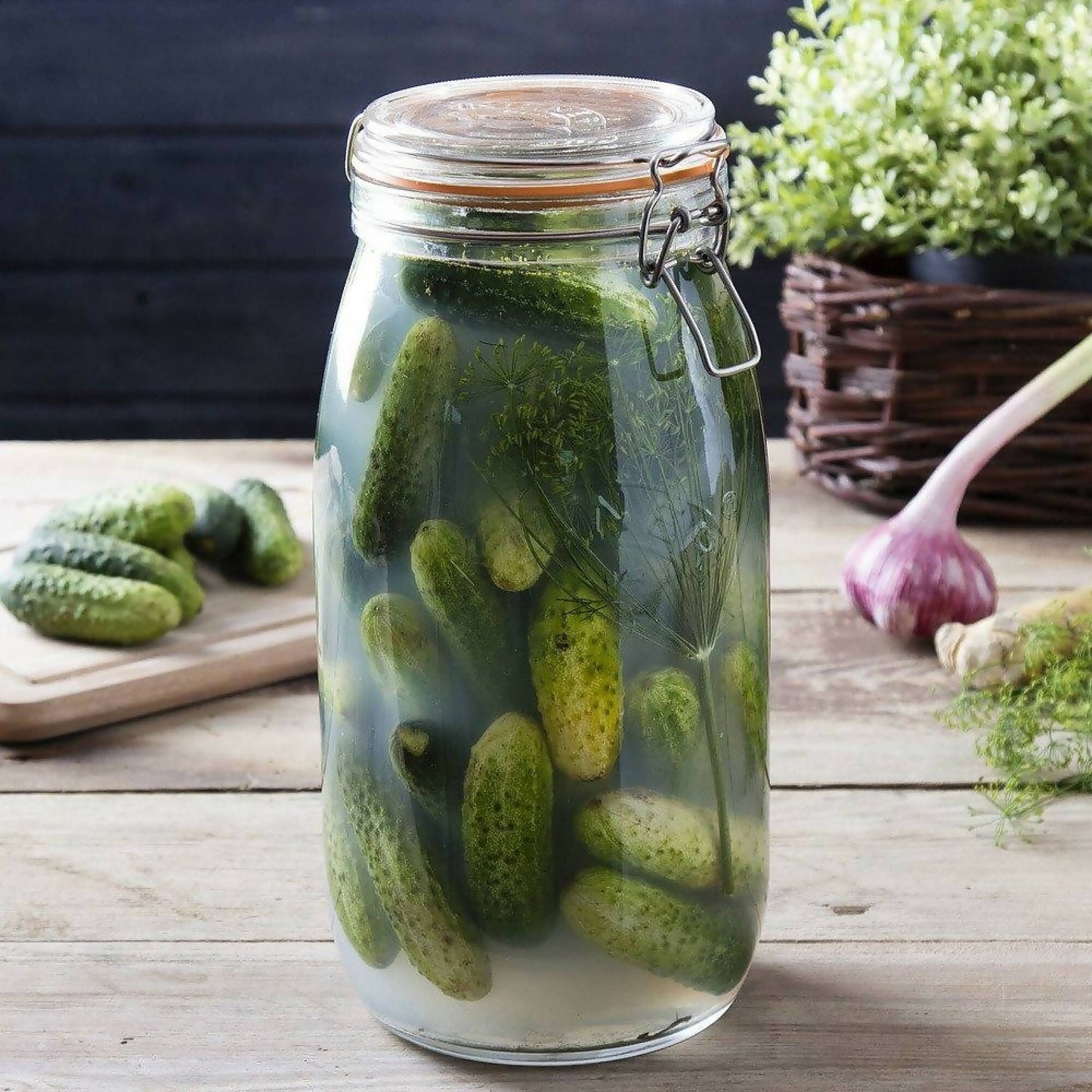 Frasco Redondo con Cierre Clip 3 Lts1#Sin Color