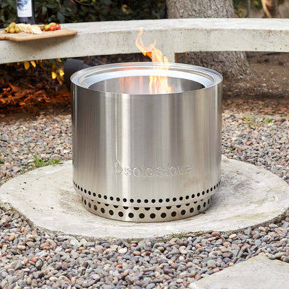 Brasero Bonfire 2.0 + Base Solo Stove1#Plata