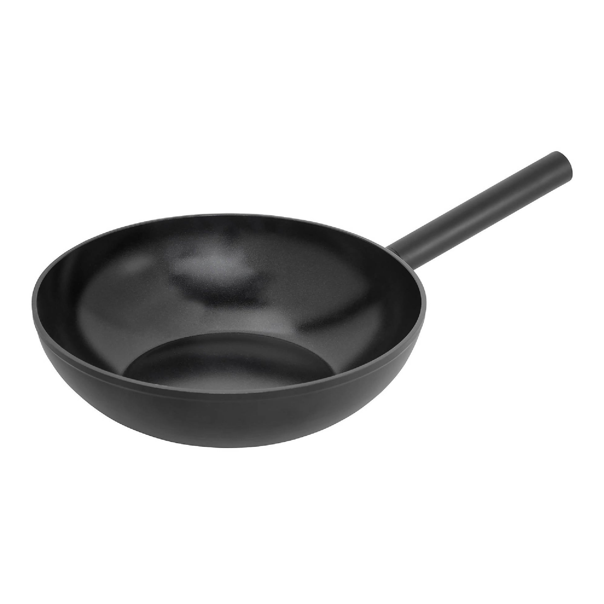 Wok Aluminio 100% Reciclado 28 cm2#Negro