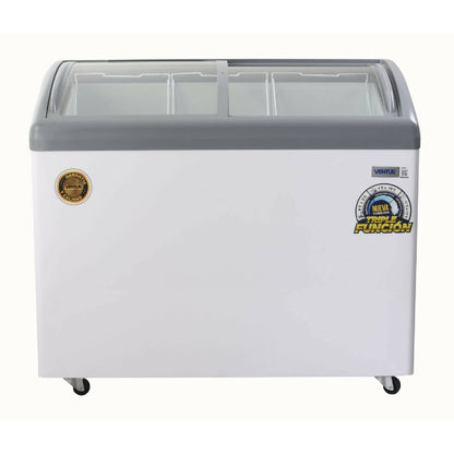 Freezer Horizontal Tapa de Vidrio Curvo 340 Lts CTV-340C1#Blanco