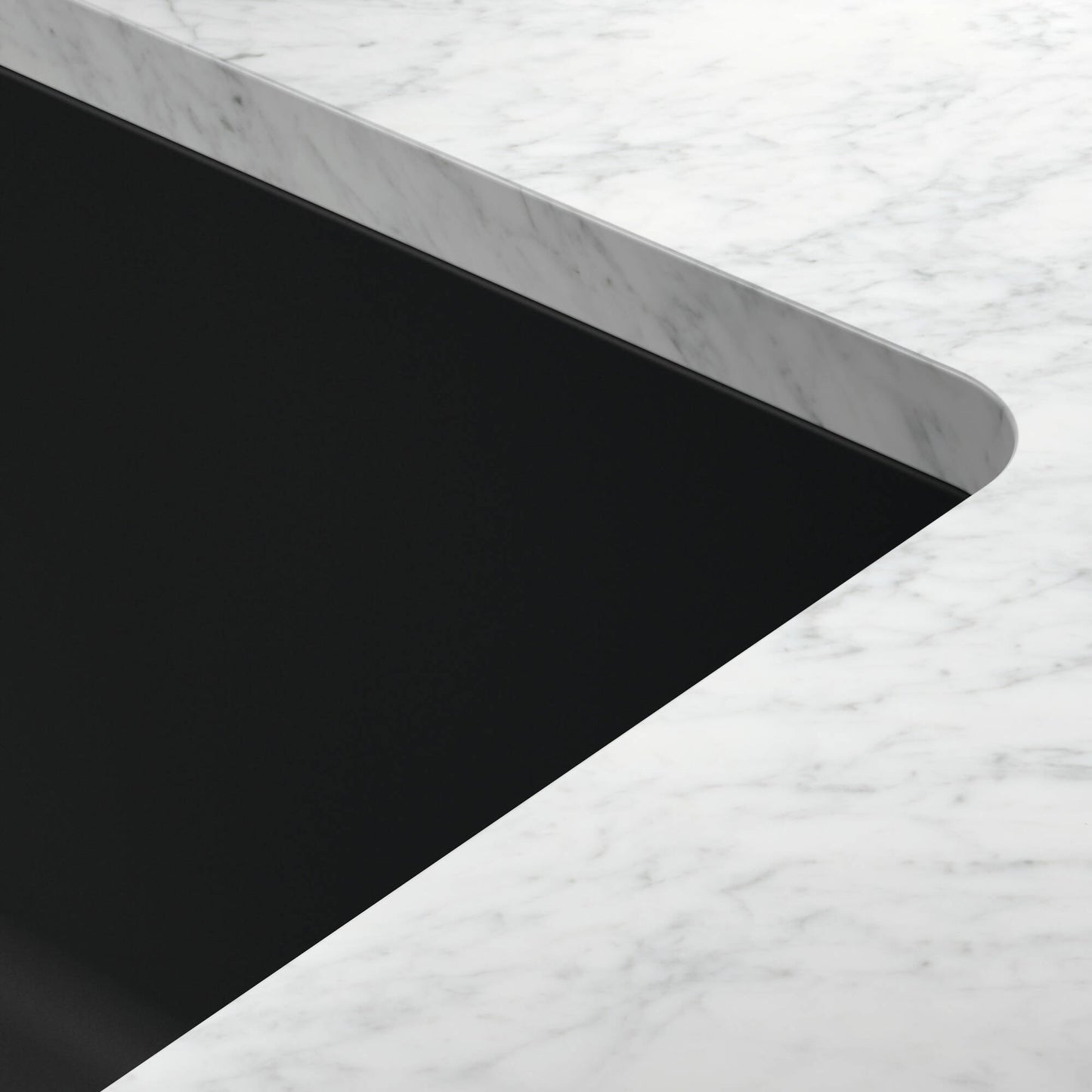 Lavaplatos de Cuarzo MRG 110-722#Negro