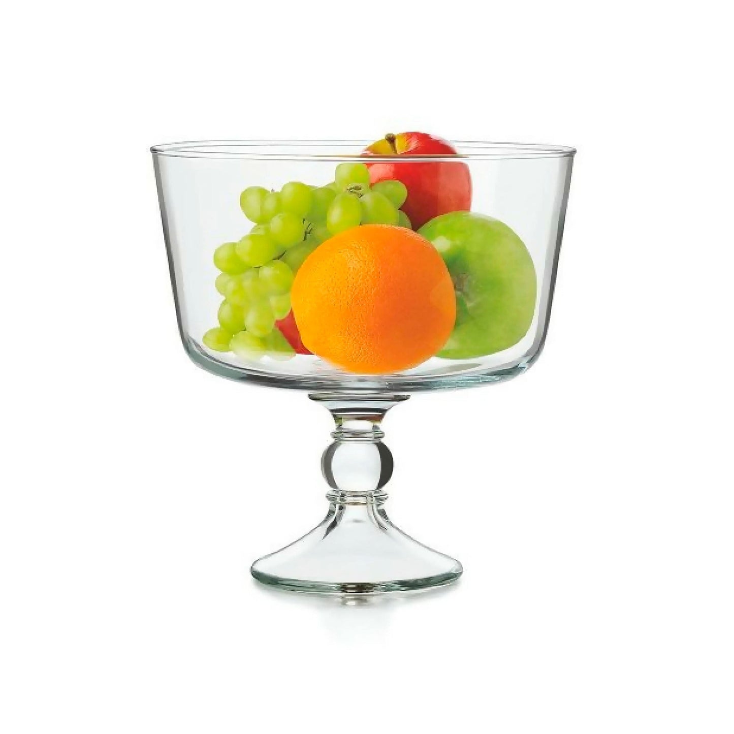 Fuente Frutera Vidrio 23 cm1#Sin Color