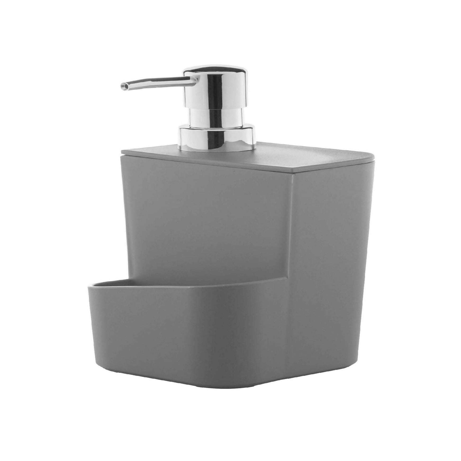 Dispensador Lavaloza Con Porta Esponja1#Gris