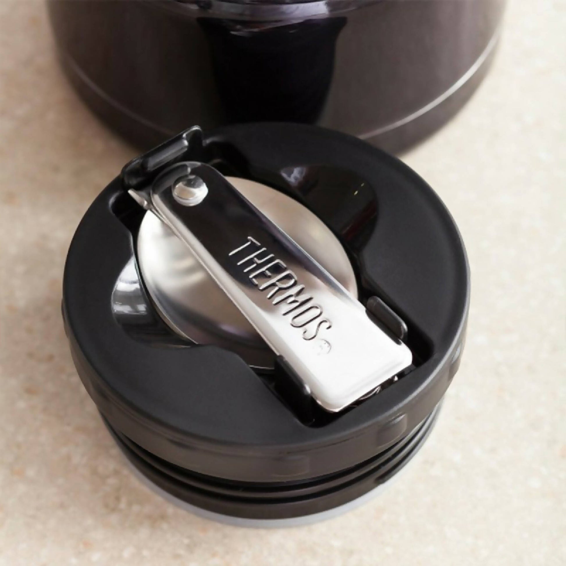 Termo Comida King Acero Inox 470 ml4#Negro