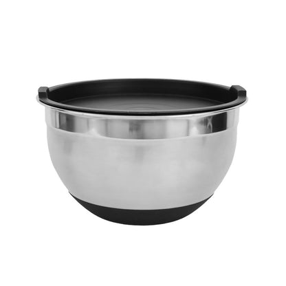 Set 3 Bowls con Tapa Acero Inoxidable Antideslizante5#Acero