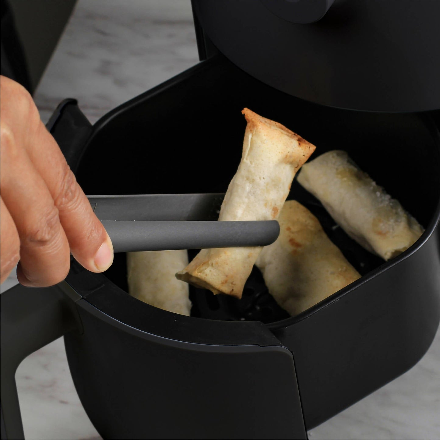 Freidora de Aire Digital Thor Round Heat 4 Lts8#Negro