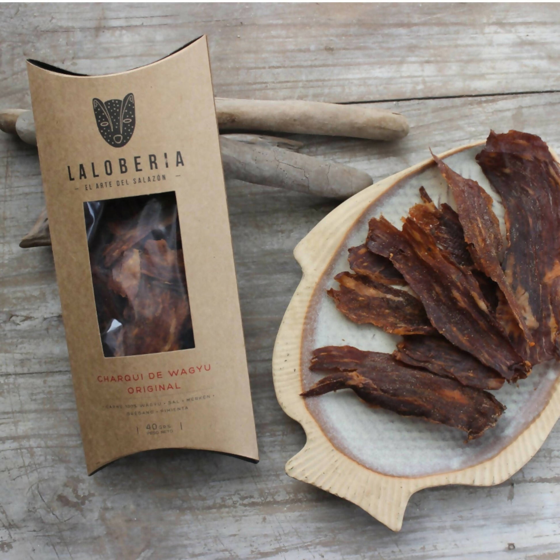 Charqui Wagyu 40 grs1#Sin color
