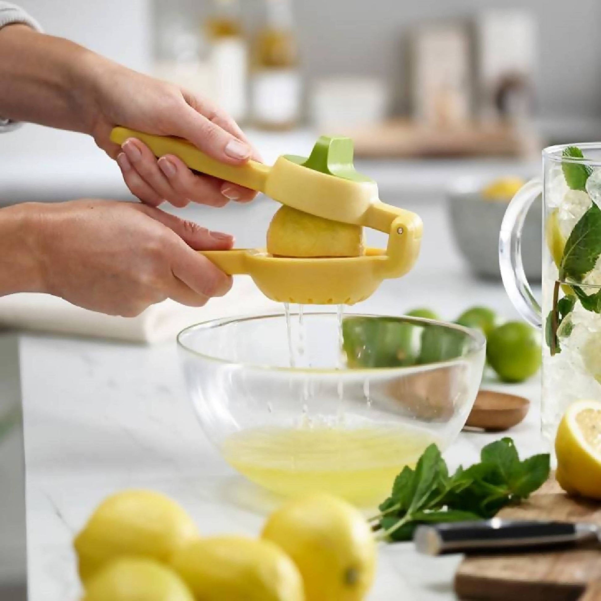 Exprimidor Dual JuiceMax3#Amarillo